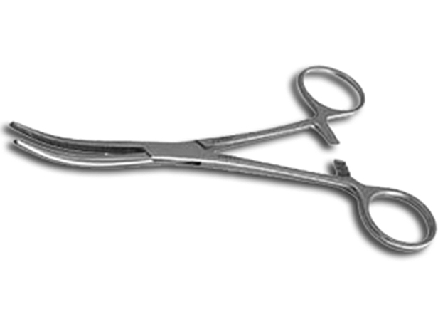 Pinza hemostática Rochester-Pean s/diente curva