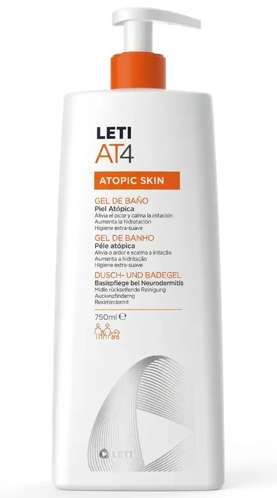 LETI AT-4 gel de baño 750 ml