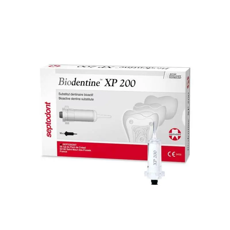BIODENTINE XP 200 Pistón Negro 10u Septodont