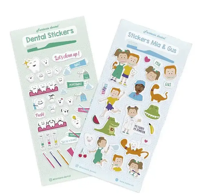 Stickers Mia & Gus 10u Bader 