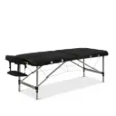 Camilla masaje portátil Nomad One Negra Estructura Aluminio 185x60x60/81cm Weelko