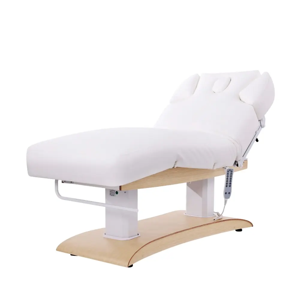 Camilla de Masaje y Spa TROCH+ base madera Weelko