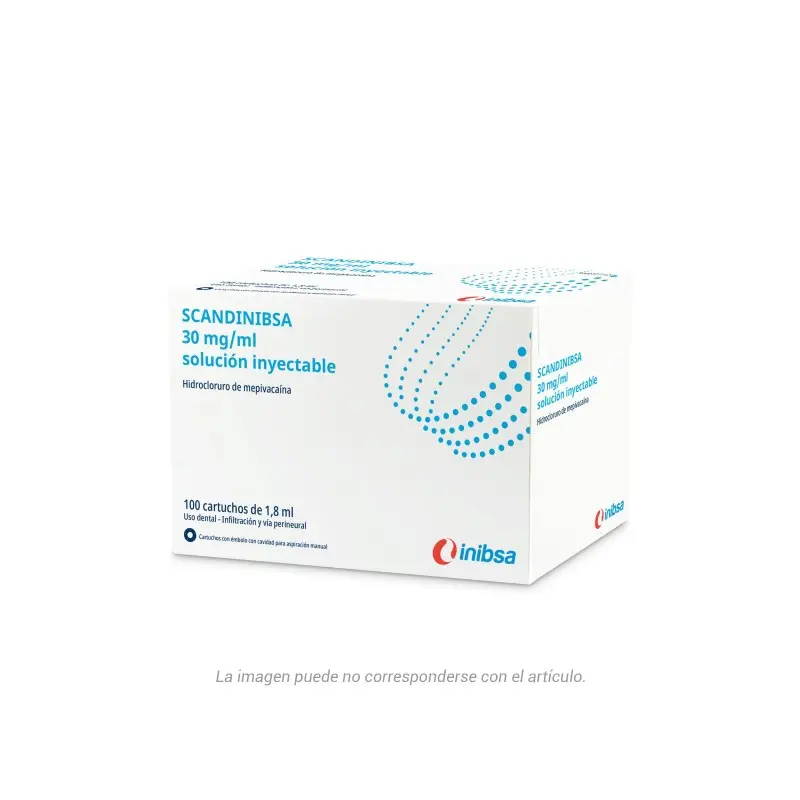 Anestesia Scandinibsa 30 mg/ml 100u. Azul Inibsa