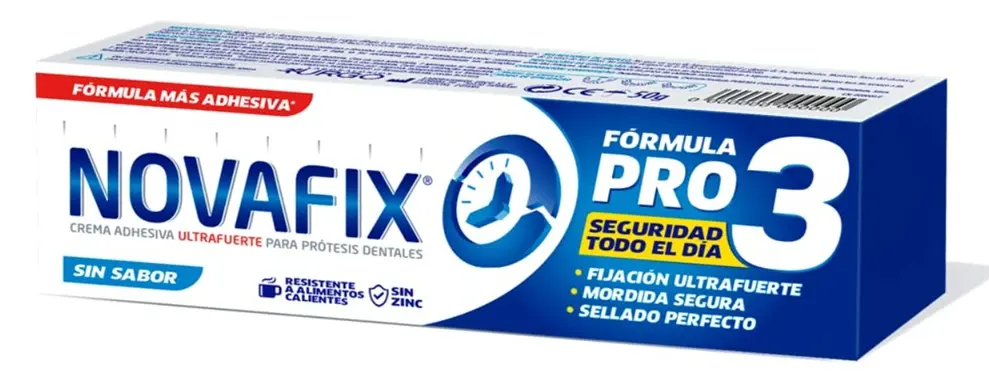 Novafix Formula Pro 3 50gr sin sabor