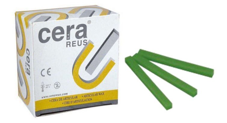 Cera verde articular 50 barras de 10cm 500g - Reus