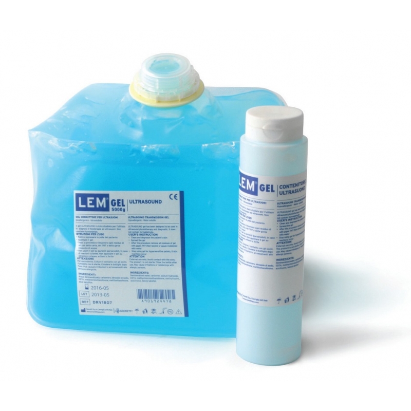 Gel conductor ultrasonidos 5 kg Azul