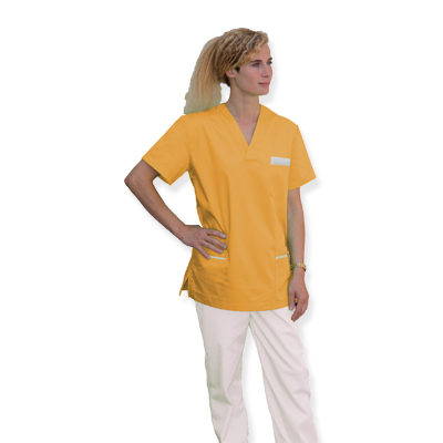 Camisa cuello pico