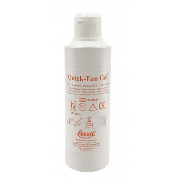 Gel conductor para ecografía (ECG) 250 ml