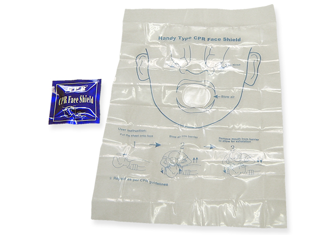 Mascarilla boca-boca Handy Type con válvula antirretorno