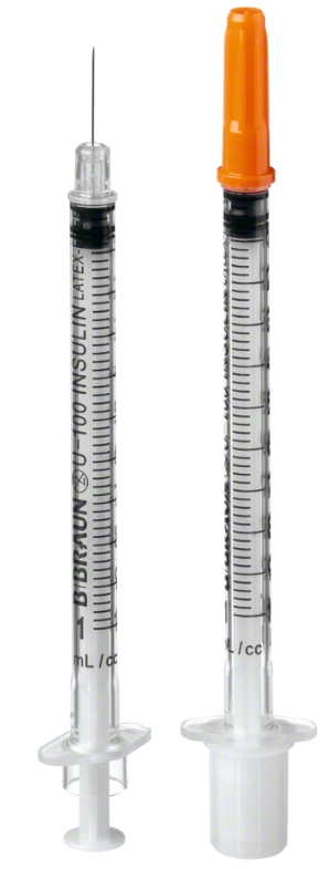 Jeringa Omnican 1ml aguja 30G 0,30/12mm 10x10 BRAUN