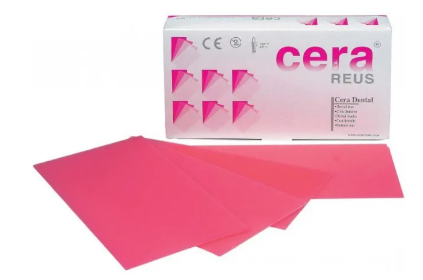 Cera rosa articular de 2mm 20 placas 450g tipo Moyco - Reus