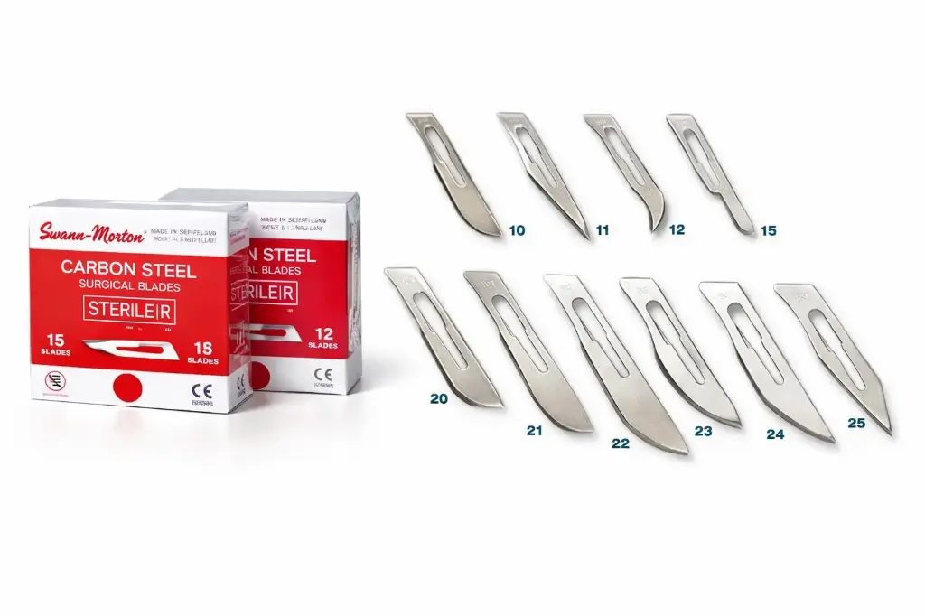 Hojas bisturí Swann Morton 100u
