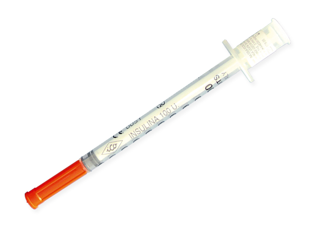 Jeringa BD Micro-Fine insulina 1ml aguja 29G bolsa 10u