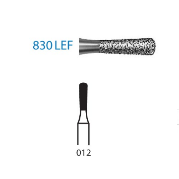 Fresa diamante turbina Fig.830LEF314 cal.012 - Komet 5u