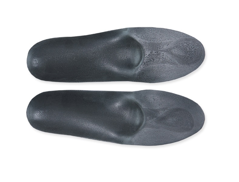 Plantilla látex color negro 1 par