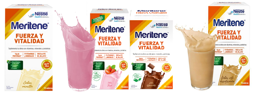 Meritene polvo 15 sobres Nestlé