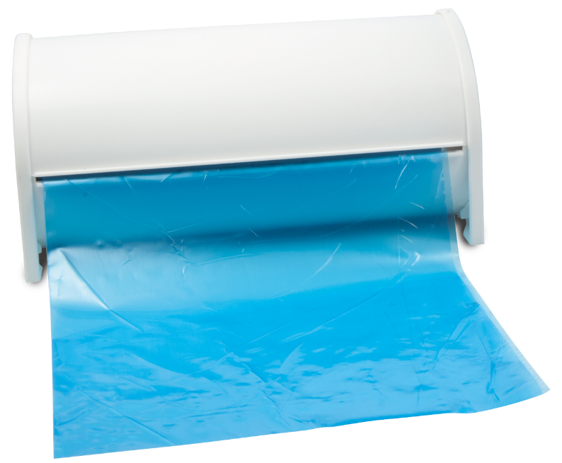 Dispensador para baberos en rollo