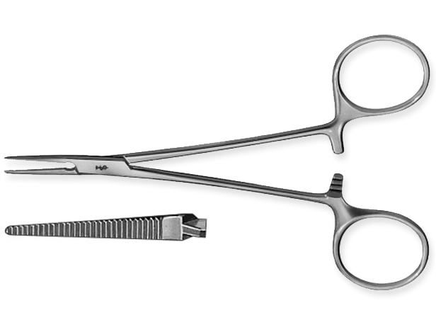 Pinza hemostática Mosquito s/diente rc 12,5 cm Aesculap