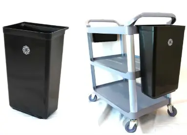 Cubo grande para carro multiusos Polipropileno