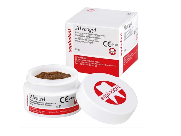 Alveogyl pasta 10g Septodont