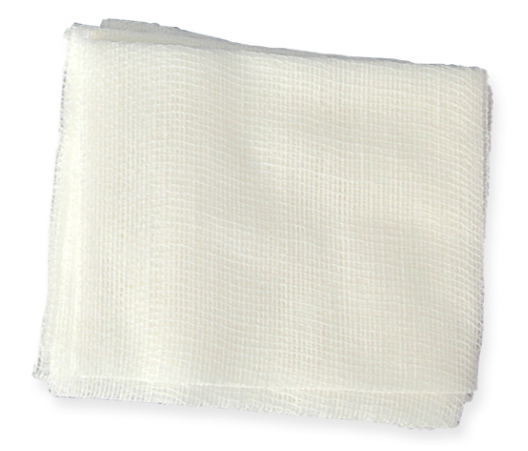 Gasa no estéril algodón 20x20 malla 2.500u