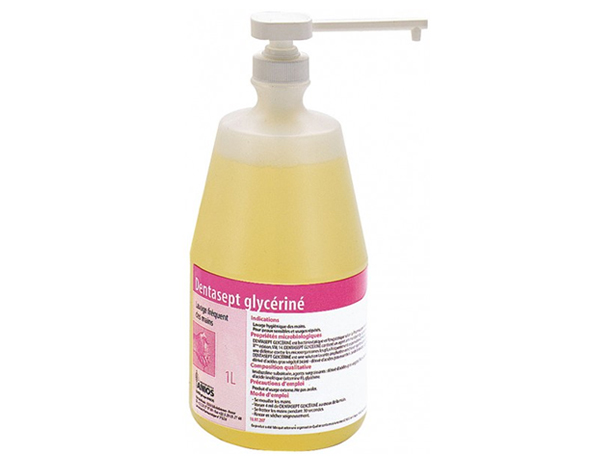 Dentasept jabón Glycerine 3x1L + 2 Dosificadores ANIOS