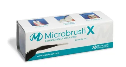 Microbrush X aplicador largo para canales 100u
