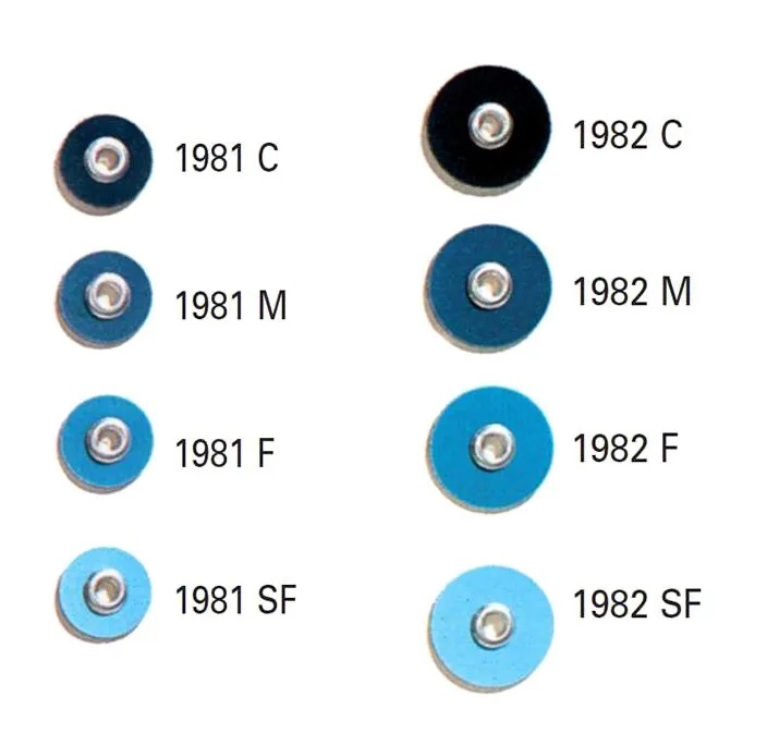 Discos 3M Papel Sof Lex 1981-1982 85u 3M ESPE