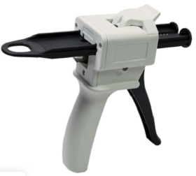 Pistola para mezcla silicona 1:1