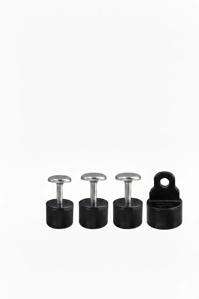 Juego de 3 imanes + 1 llave para sujeción abdominal Proser