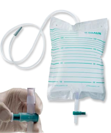 [010459] Bolsas de orina 2L Urobag 9 Braun