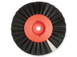 [PUL2C6100] Cepillo Hatho 80mm c.rojo circular 4 hileras cerda negra