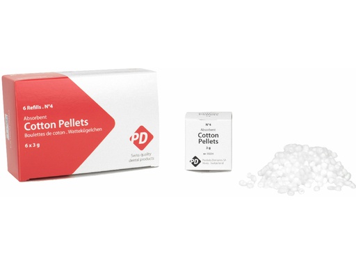 [1349] Pellets bolitas de algodón Produits Dentaires