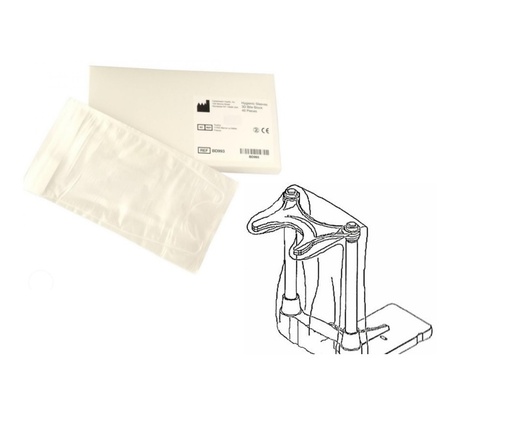 [BDA33 (5302880)] Fundas higiénicas bloque mordida 3D 2x40u - Carestream