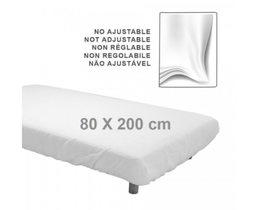 [01093410] Sábanas camilla desechables no ajustables 80x200 cm Caja 100u