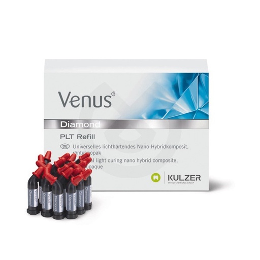 [13808] Venus Diamond PLT 20 compules x 0,25g Heraeus Kulzer