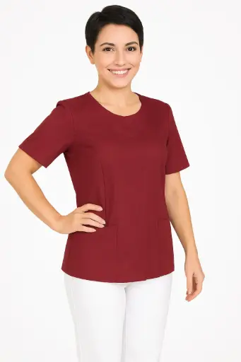 [13854] Casaca modelo EVA  Granate