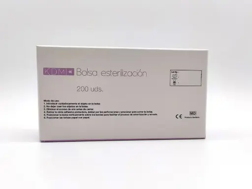 [SKS019-KDM] Sobres esterilizar autosellables 200u. 9x16,5cm