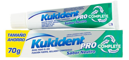 [N01183] Kukident PRO Complete Sabor Neutro 70 g