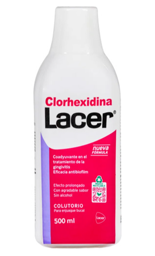 [N01228] Lacer colutorio Clorhexidina 0,12% 500 ml.