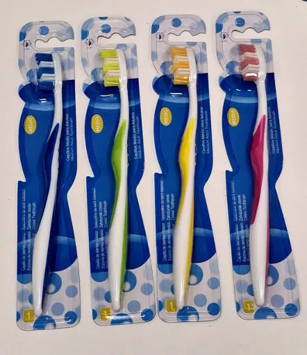 [N01272] Cepillo dental adulto medio Alba