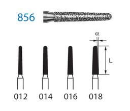 Fresa diamante turbina Fig.856314 - Komet 5u