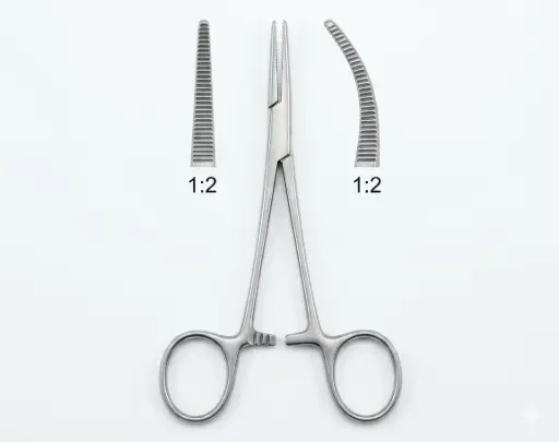 [B64] Pinza Micro-mosquito 1:2 Con Diente