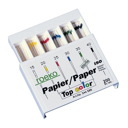 Puntas de papel Top color 200u