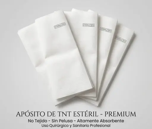 [N02661] Compresa tejido no tejido 20X40 estéril 750 apósitos
