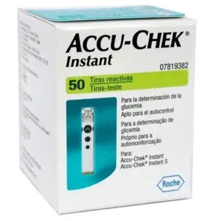 [187164] ACCU-CHEK Instant Tiras reactivas 50u Roche