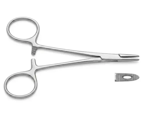 [MS-132-001] Porta agujas DERF 12cm con hendidura