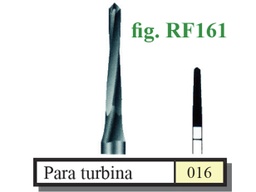 [RF161016] Fresa Lindemann turbina Fig-RF161 -cal.016 (1u.)