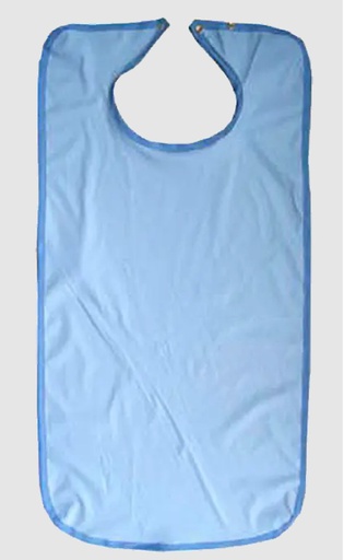 [N04069] Babero Reutilizable Impermeable Ignífugo Corchete 40X80cm 1u