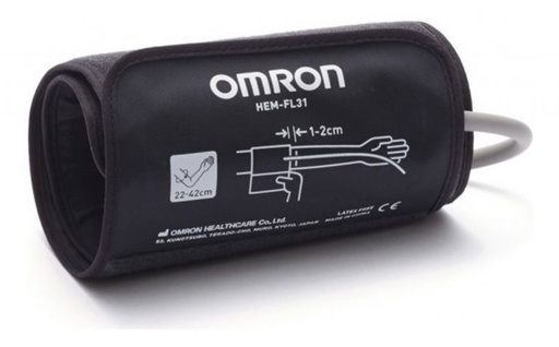 [HEM-FL31-E] Brazalete adulto grande compatible con tensiómetro Omron M3 Comfort y M6 Comfort